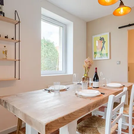 Avec Jacuzzi Chic & Cosy Entre Caen Et La En Normandie 펜션 *