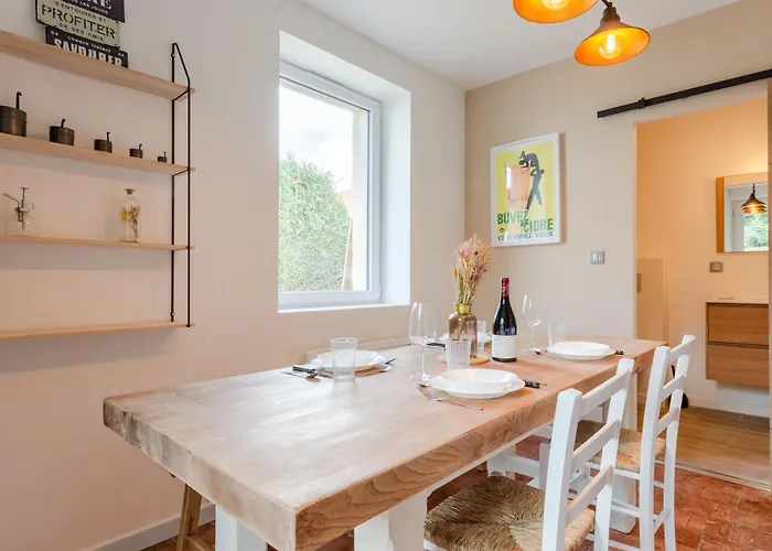 Avec Jacuzzi Chic & Cosy Entre Caen Et La En Normandie Tatil Evi *